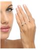 Image 6 : 14KT White Gold EGL Certified 1.53ctw Diamond Ring