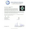 Image 7 : 14KT White Gold 0.83ct Emerald and Diamond Ring