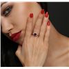 Image 5 : 14KT Yellow Gold 0.94ct Ruby and Diamond Ring