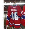 Image 1 : SIGNED HENRI RICHARD CANADIENS JERSEY W/COA