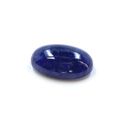 20 ct & up Cabuchon Tanzanite Oval Shaped Loose Stone (20.36)