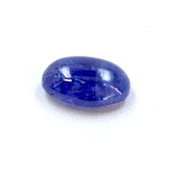 9 ct & up Cabuchon Tanzanite Oval Shaped Loose Stone (9.47)