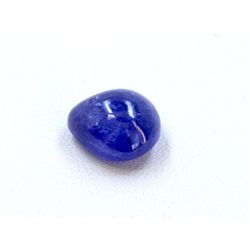 10 ct & up Cabuchon Tanzanite Pear Shaped Loose Stone (10.61)