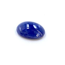 17 ct & up Cabuchon Tanzanite Oval Shaped Loose Stone (17.27)