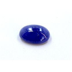 15 ct & up Cabuchon Tanzanite Oval Shaped Loose Stone (15.27)