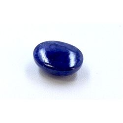 17 ct & up Cabuchon Tanzanite Oval Shaped Loose Stone (18.73)