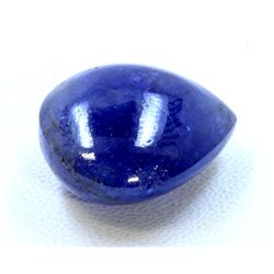 18 ct & up Cabuchon Tanzanite Oval Shaped Loose Stone (18.35)