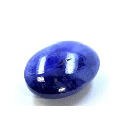 62 ct & up Cabuchon Tanzanite Oval Shaped Loose Stone (62.66)