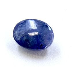 34 ct & up Cabuchon Tanzanite Oval Shaped Loose Stone (34.10)