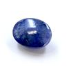 Image 1 : 34 ct & up Cabuchon Tanzanite Oval Shaped Loose Stone (34.10)