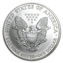 1997 1 oz Silver American Eagle BU