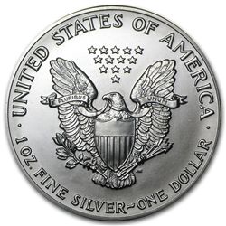 1992 1 oz Silver American Eagle BU