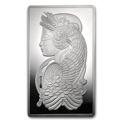 5 oz Pamp Suisse Silver Bar - Fortuna (In Assay) .999 Fine