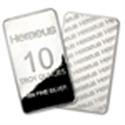 10 oz Heraeus Silver Bar  (Pressed)