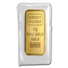 Image 1 : 5 gram Statue of Liberty Credit Suisse Gold Bar .9999 Fine