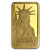 Image 2 : 5 gram Statue of Liberty Credit Suisse Gold Bar .9999 Fine