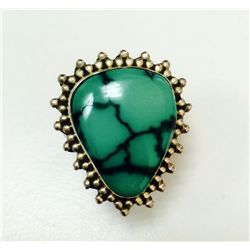 Sterling Silver .925 Turquoise Ring 8.63g RS9