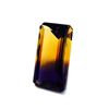 Image 1 : 84.30 ct  & up AMETRINE RADIANT Bi Color Quartz Amethyst/Citrine