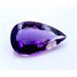 110.66 ct & up AMETHYST PEAR CUT LOOSE