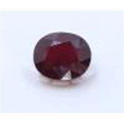 21 ct & up Ruby Oval cut loose stone