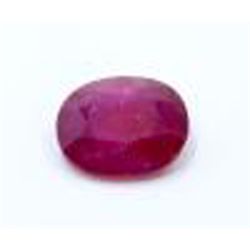 18.81 ct & up Ruby Oval loose stone