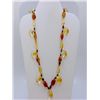 Image 1 : 262.52 ct Citrine Quartz Necklace faceted & cabochon