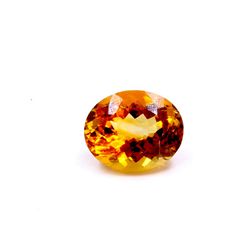 58 ct & up Citrine Oval Shaped Loose Stone