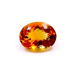 67 ct & up Citrine Oval Shaped Loose Stone