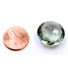 Image 1 : 17 ct & up Green Amethyst Round Shaped Loose Stone