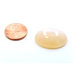 35 ct & up Oval Shaped Moon Stone Ring Loose Stone (35.05)