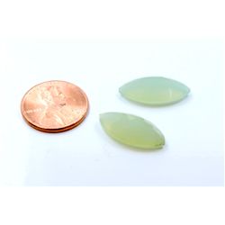 14 ct & up Chalcedony Loose Stone (14.57) 2Pcs