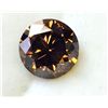 Image 1 : GIA Fancy Dark Brown Round Brilliant 7.53 ct, SI2