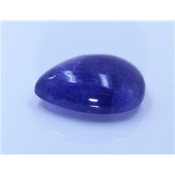 22 ct & up Tanzanite Cabuchon Pear Cut