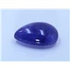 Image 1 : 22 ct & up Tanzanite Cabuchon Pear Cut