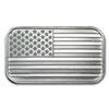 Image 1 : 1 oz American Flag Design Silver Bar .999 Fine