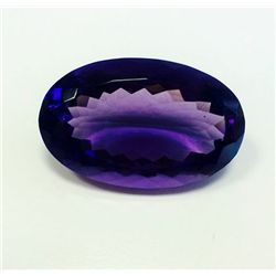 Amethyst Oval 77.96ct or over  - AAA quality