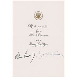 John and Jacqueline Kennedy