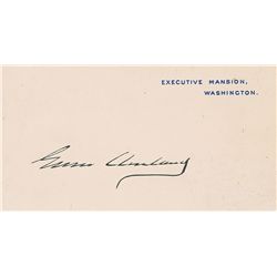 Grover and Frances Cleveland