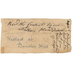 Bunker Hill: Nathan Blood