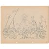 Image 1 : Mickey Mouse production drawing from Ye Olden Days