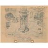 Image 1 : Mickey Mouse and Goofy production drawing from Ye Olden Days
