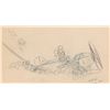 Image 1 : Mickey Mouse production drawing from The Mail Pilot