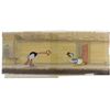 Image 1 : Donald Duck and Ostrich production cels on pan production background from Donald’s Ostrich