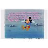 Image 1 : Mickey Mouse production cel  from a TV Commercial