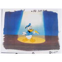 Donald Duck production cel  from Careers