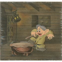Dopey production cel  from Snow White and the Seven Dwarfs