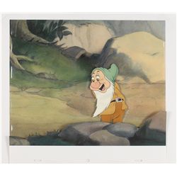 Bashful production cel  from Snow White and the Seven Dwarfs