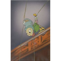 Jiminy Cricket production cel  from Pinocchio