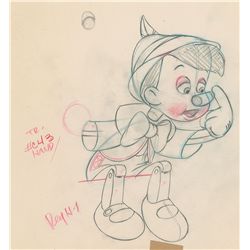 Pinocchio production drawing from Pinocchio