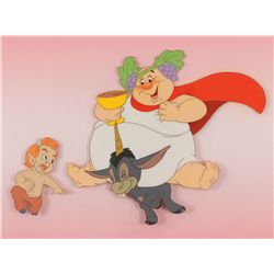 Bacchus, Jacchus, and Faun limited edition cel from Fantasia